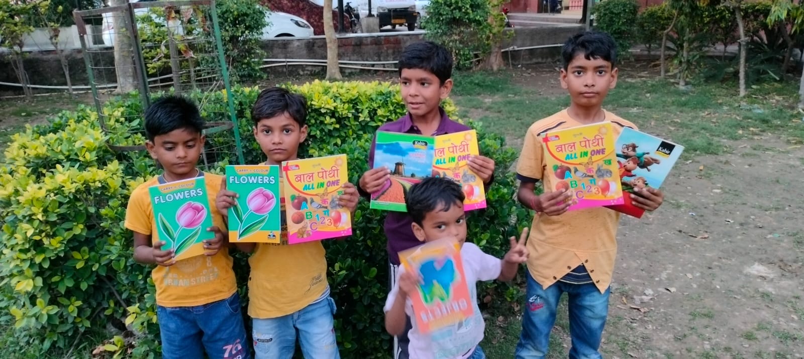 Community members participating in a foundation event